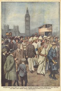 En pittoresk prosesjon i Londons gater