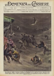 En sandstorm med enestående vold rammet noen regioner i Texas, i USA av Achille Beltrame