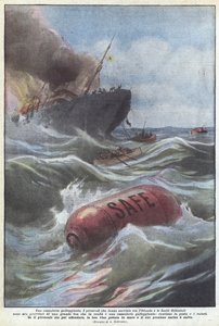 En flytende safe av Achille Beltrame