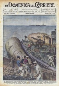 Blir det forsøkt et gigantisk foretak i England, gjenoppretting av den tyske krigsflåten? av Achille Beltrame