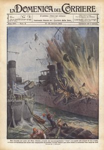 En tragedie i havnen i Pireus (Hellas)