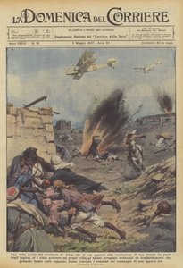 En arabisk stamme fra Aden-territoriet, som hadde motsatt seg byggingen av en vei delvis?