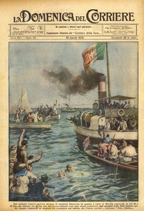 En triumferende italiensk sportsseier