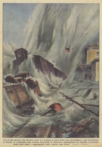 En to hundre meter høy vannsprut ble dannet utenfor kysten av Marche-regionen, og hva så? av Achille Beltrame