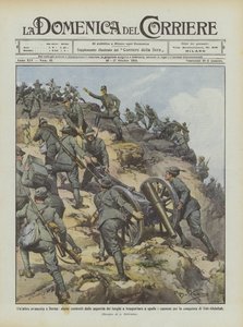 Nok et fremskritt i Derna, Alpini tvunget av ruheten til stedene til å bære på ryggen?