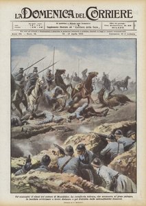 En katombe av Uhlans i Montdidier-sektoren