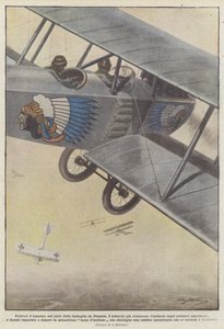 Amerikas fly på slagets himmel i Frankrike