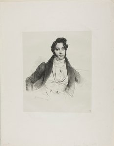 James Parry av Achille Devéria