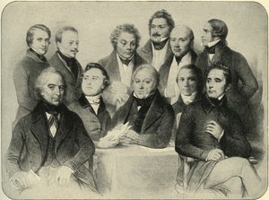 Provisional Government of the Second French av Achille Devéria