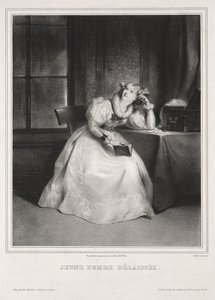 Reverie av Achille Devéria