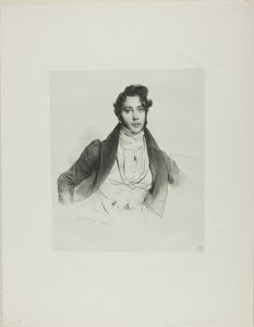 James Parry av Achille Devéria