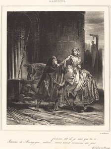 Joan av Burgund av Achille Devéria