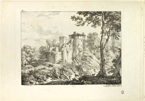 Landskap, plate I