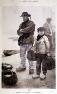 Sardinske bondesjømenn av Granchi-Taylor av Achille Granchi Taylor