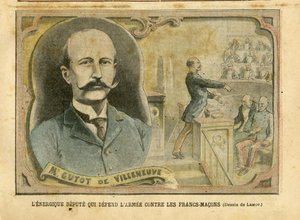 Illustrasjon av Achille Lemot (1846-1909) i Le Pelerin av Achille Lemot