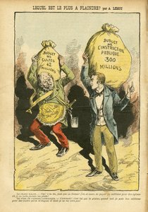 Illustrasjon av Achille Lemot (1846-1909) i Le Pelerin av Achille Lemot