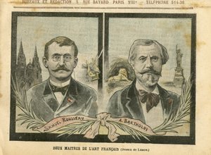 Illustrasjon av Achille Lemot (1846-1909) i Le Pelerin av Achille Lemot