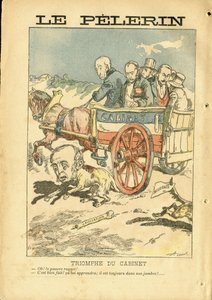 Illustrasjon av Achille Lemot (1846-1909) i Le Pelerin av Achille Lemot