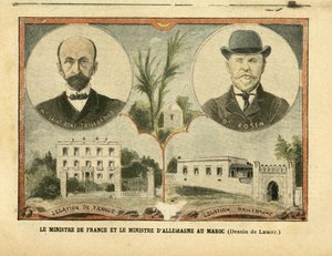 Illustrasjon av Achille Lemot (1846-1909) i Le Pelerin av Achille Lemot