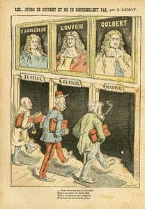 Illustrasjon av Achille Lemot (1846-1909) i Le Pelerin av Achille Lemot