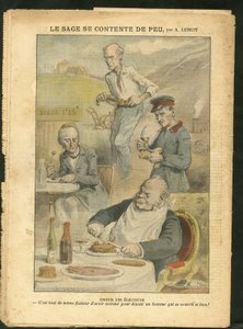 Illustrasjon av Achille Lemot (1846-1909) i Le Pelerin av Achille Lemot