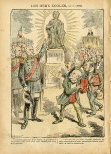 Illustrasjon av Achille Lemot (1846-1909) i Le Pelerin av Achille Lemot