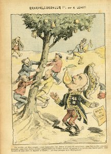 Illustrasjon av Achille Lemot (1846-1909) i Le Pelerin av Achille Lemot