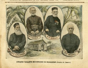 Illustrasjon av Achille Lemot (1846-1909) i Le Pelerin av Achille Lemot