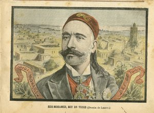 Illustrasjon av Achille Lemot (1846-1909) i Le Pelerin av Achille Lemot