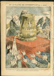 Illustrasjon av Achille Lemot (1846-1909) i Le Pelerin av Achille Lemot