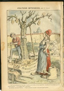 Illustrasjon av Achille Lemot (1846-1909) i Le Pelerin av Achille Lemot