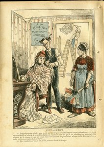 Illustrasjon av Achille Lemot (1846-1909) i Le Pelerin av Achille Lemot