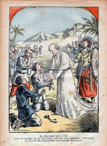 Pave Leo XIII (Vincenzo Gioacchino Pecci av Achille Lemot
