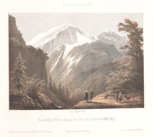 Utsikt over Mer-de-Glace-breen La Mer de glace et le Montanvert (tittel på objekt) Memory of Chamonix-Mont-Blanc (serietittel) Museum du Mont-Blanc (serietittel på objekt)