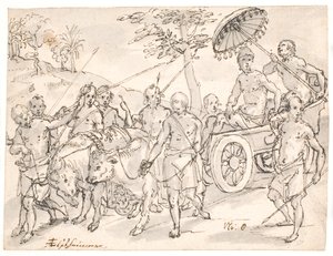 Kongen av Bali av Adam Elsheimer
