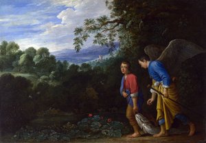 Tobias og erkeengelen Rafael, ca. 1650