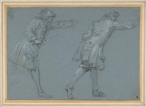 Study of Two Soldiers Swordfighting, 17th century.    1188946   no       norwegian Successfully Translated  Original: Mademoiselle Lender and Baron Translat: Mademoiselle Lender and Baron 1283200 no norwegian Successfully Translated Original: Verzameling m av Adam Frans van der Meulen