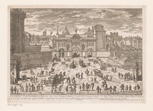 Utsikt over Porte Saint-Antoine La Porte St. Antoine (...) (tittel på objekt)