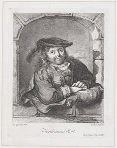 Portrett av Ferdinand Bol, 1803-08. av Adam von Bartsch