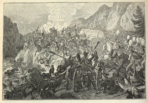 Slaget ved Katzbach 26. august 1813.