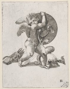 Amor med Mars-våpen, c1547-62.