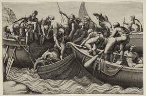 Draget av monstrøse fisker