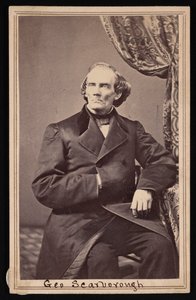 Portrett av George Scarborough, 1862-1863. av Addis and Noel