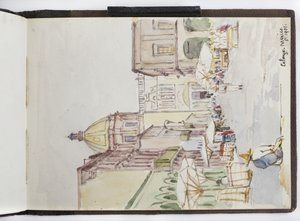 Skissebok med tegninger og notater, Nord- og Sør-Amerika (inkludert Mexico) av Adela Breton