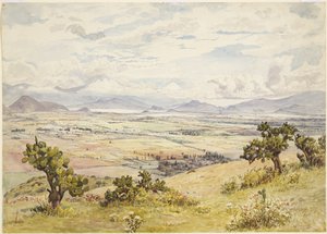 Valley of Mexico, Tlalnepantla, Mexico delstat av Adela Breton