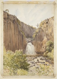 Foss ved Regla (akvarell) av Adela Breton