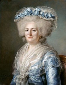 Marie Louise Therese Seier av Frankrike 1733-1799 av Adelaide Labille Guiard