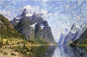 Hardanger Fjord, Norway,