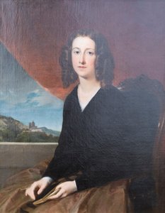 Portrett av datteren til Ciro Menotti av Adeodato Malatesta or Malatesti