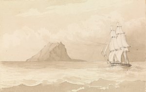 Maitea [Mehetia], 20. august 1849 [samfunnsøyene] av Admiral Sir Edward Gennys Fanshawe
